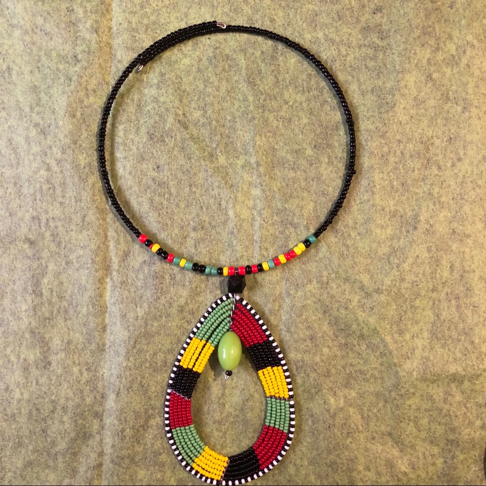 Choker Multi-Color - New Without‎ Tag - Handmade